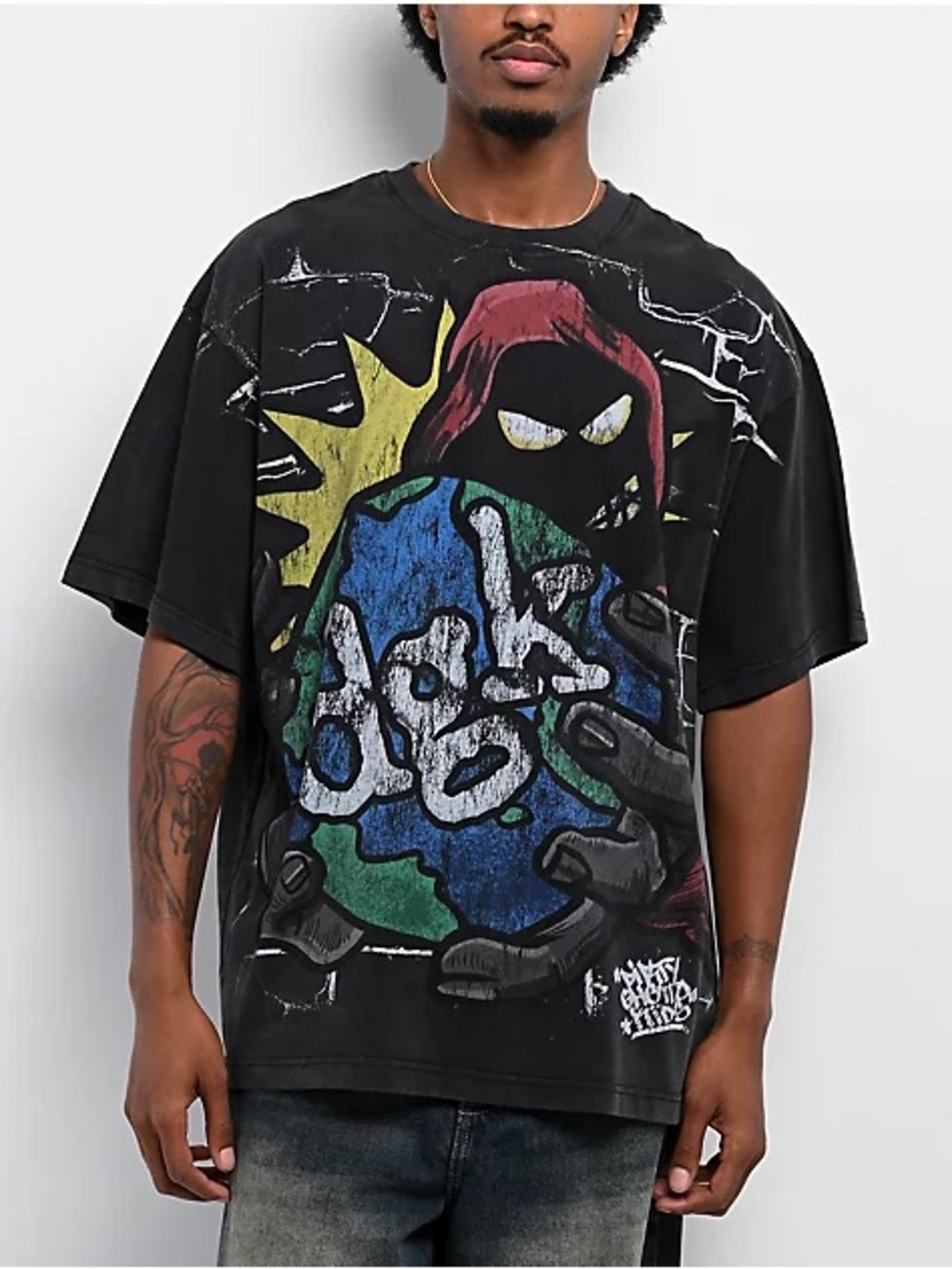 DGK Uprising Black T-Shirt / Size: Medium / Streetwear